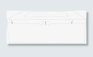 马芬盒的线稿免抠