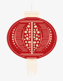 中国风红灯笼装饰图片免抠