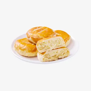 一碟中国老婆饼设计免抠