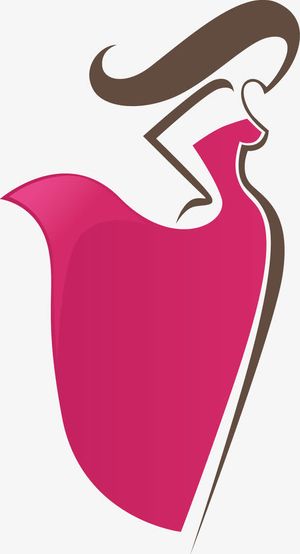 手绘女性矢量素材免抠