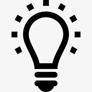 灯泡提示图标免抠