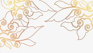 花边纹理装饰免抠