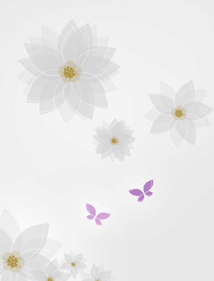 简约淡雅花纹背景高清