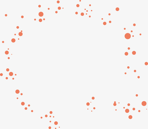 彩色动感圆形免抠