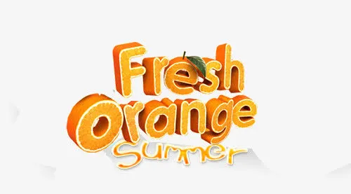 FreshOrange艺术字免抠
