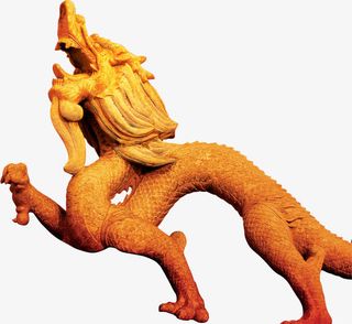 高清中国风翔龙建筑免抠