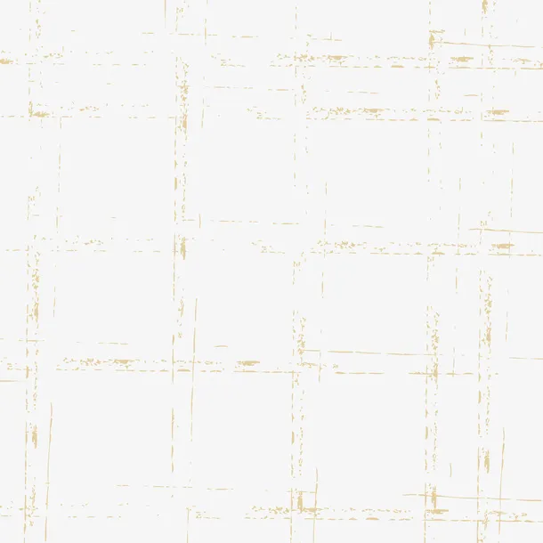 黄色简约线条边框纹理免抠