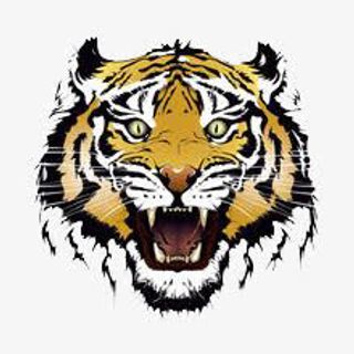 卡通老虎头像免抠