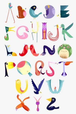 26个英文字母免抠