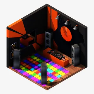 卡通立体音响免抠图免抠