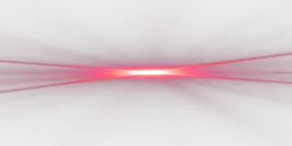 火红色光效装饰免抠