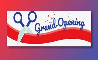 热烈庆祝开业大吉免抠字体元素