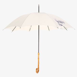 浅色古风古韵水墨伞免抠