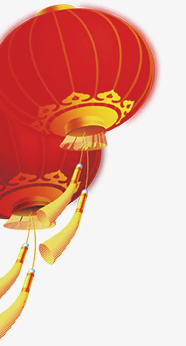 红色的灯笼免抠
