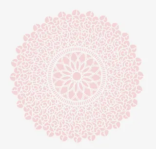 圆形橘色纹理免抠