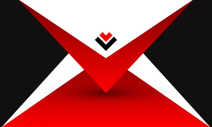 几何形时尚信封名片邀请函卡片背景高清