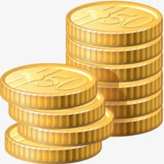 金币卡通金币素材免抠