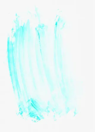 彩色颜料绘画涂抹免抠