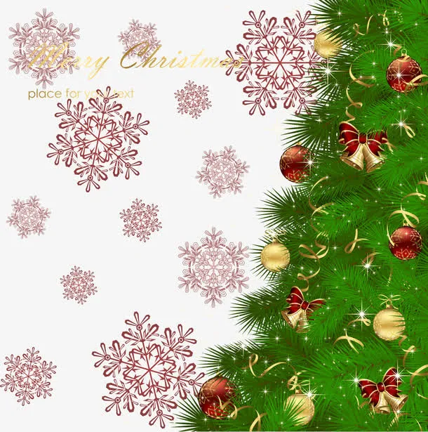 圣诞贺卡装饰背景模板矢量