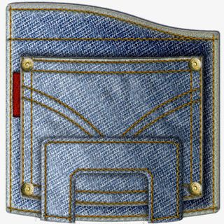 牛仔裤资源管理器jeans-folder-icons免抠