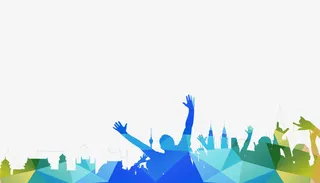 青春活力装饰元素免抠