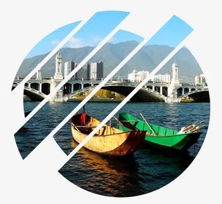 洱海海上风景免抠