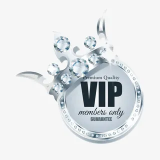 白色VIP卡元素免抠