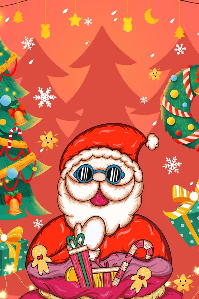 圣诞节设计背景-8高清