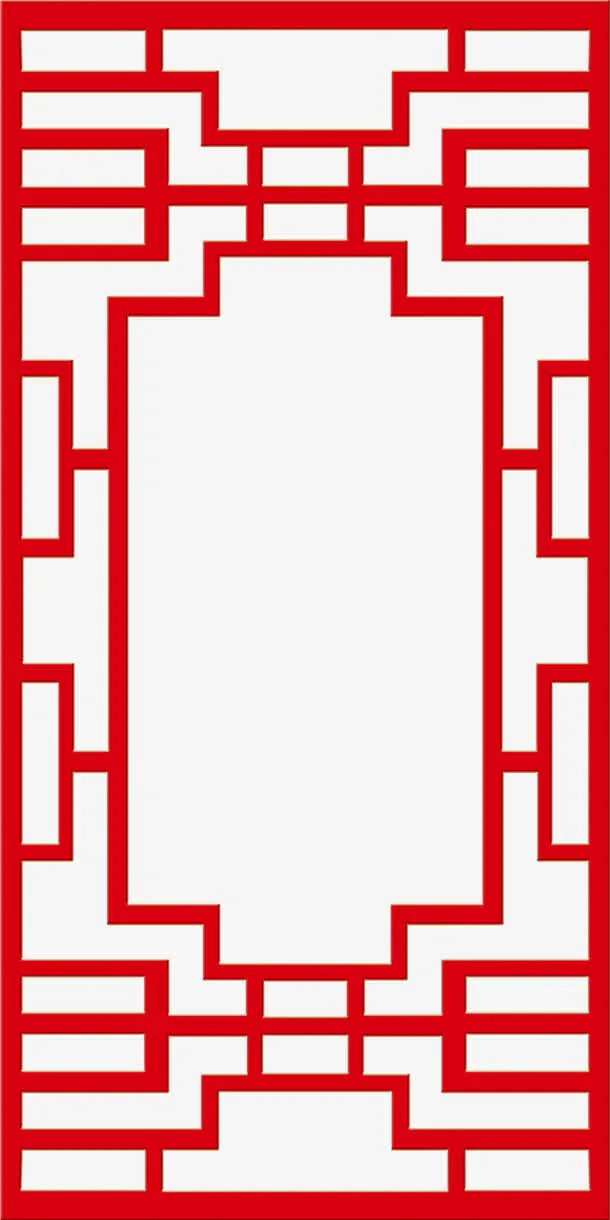 中国风窗子免抠