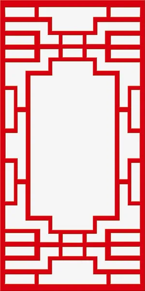 中国风窗子免抠