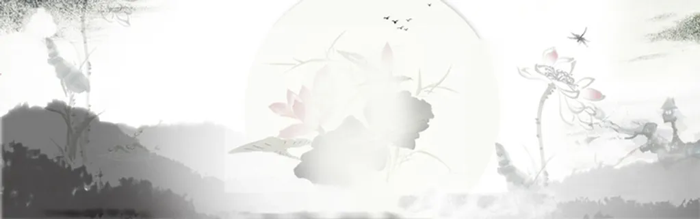 中国风水墨淘宝海报背景高清