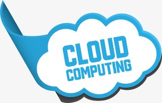 矢量云计算云服务素材免抠