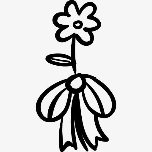 花为情人节图标免抠