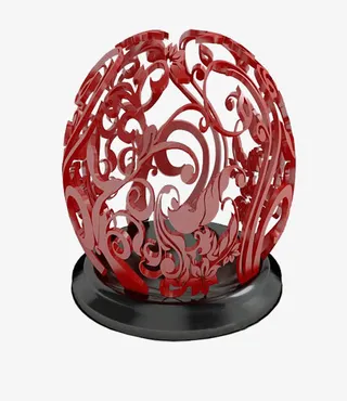 球形艺术品免抠