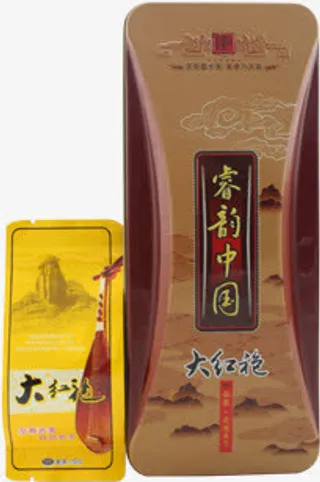 春天黄色茶叶促销包装免抠