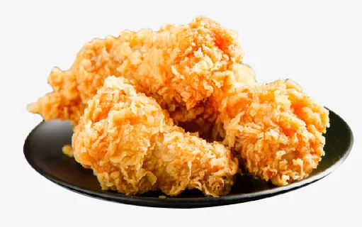 汉堡小吃小鸡腿免抠