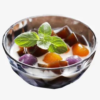 烧仙草甜品免抠