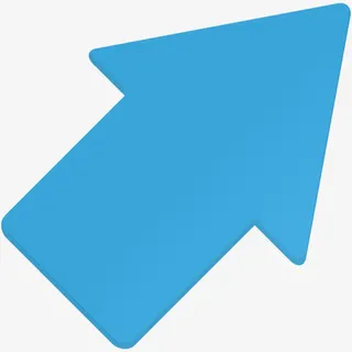 右上斜箭头图标免抠