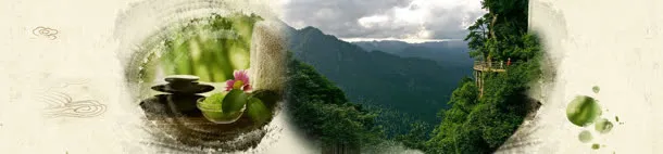 中国风荷花背景