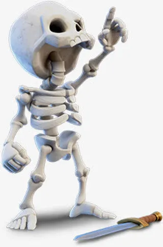 骷髅游戏人物免抠