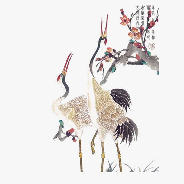 仙鹤免抠