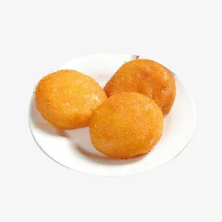 金黄色的南瓜饼设计素材免抠