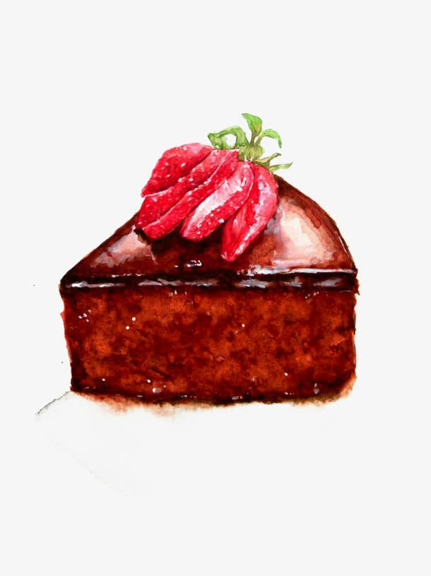 巧克力蛋糕免抠