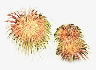 国庆烟花免抠