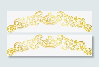 中式边框婚宴背景