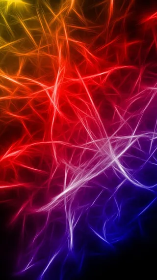 创意彩色渐变线条H5背景高清