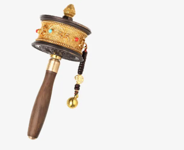 免抠密宗转经筒高清免抠