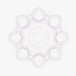 紫色水印花纹矢量图免抠