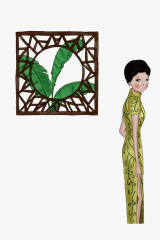 古典的东方美免抠