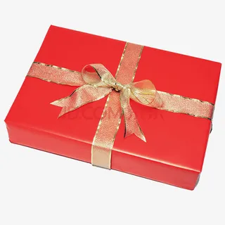 红色礼物盒子免抠